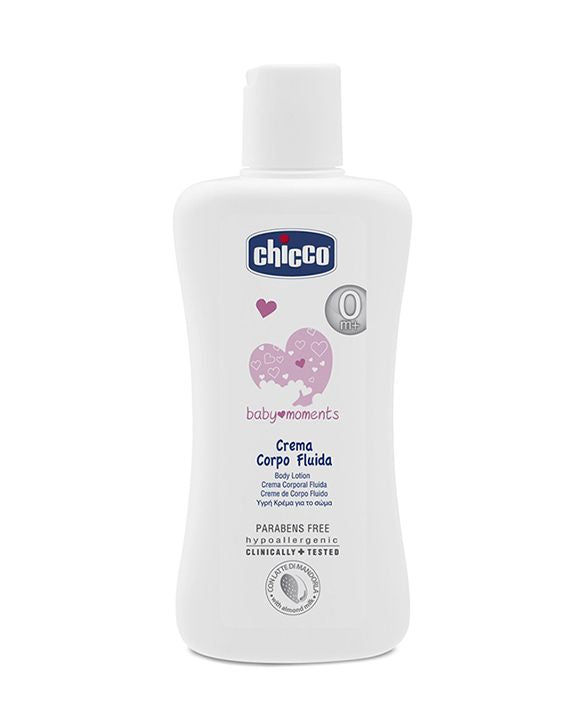 Chicco crema corpo fluido o m+ 200 ml