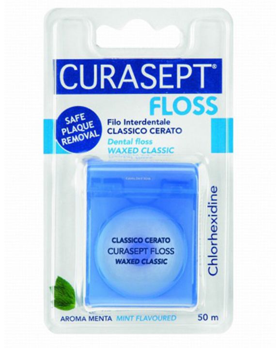 Curasept floss waxed kt*50m