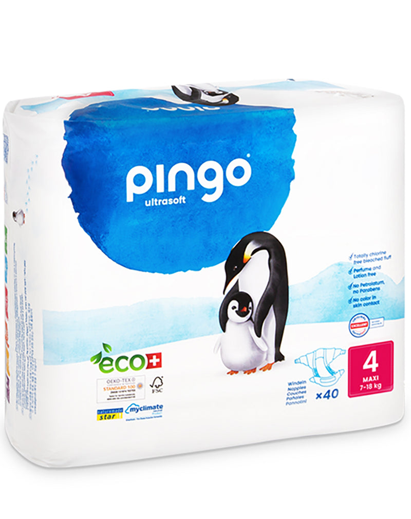 Pingo Ultrasoft Nappies Maxi 4 (7-12kg) * 40 Copë