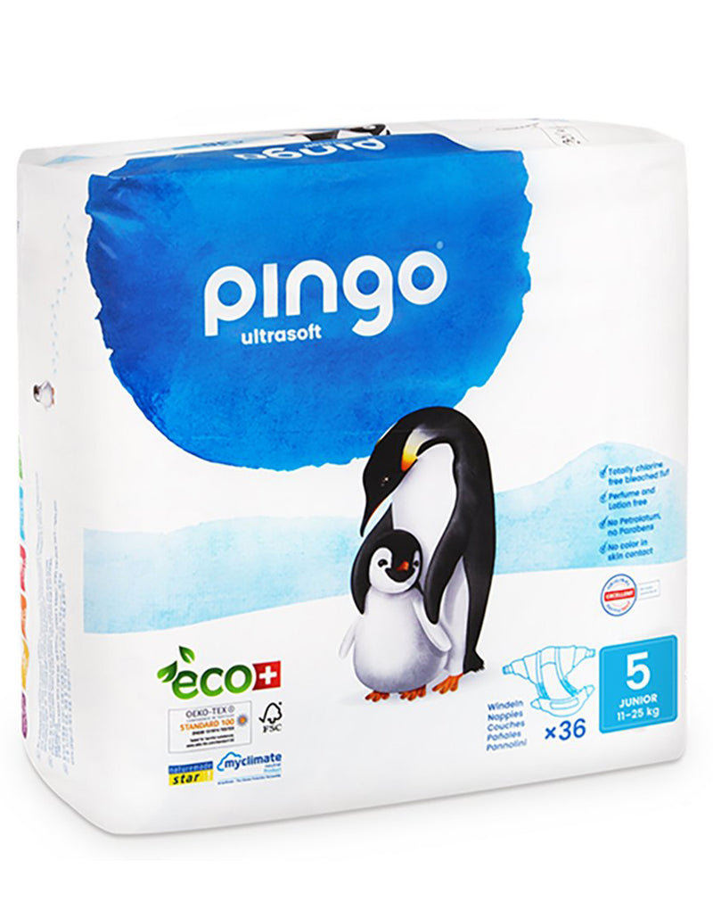 Pingo Ultrasoft Nappies Junior 5 (11-25kg) * 36 Copë