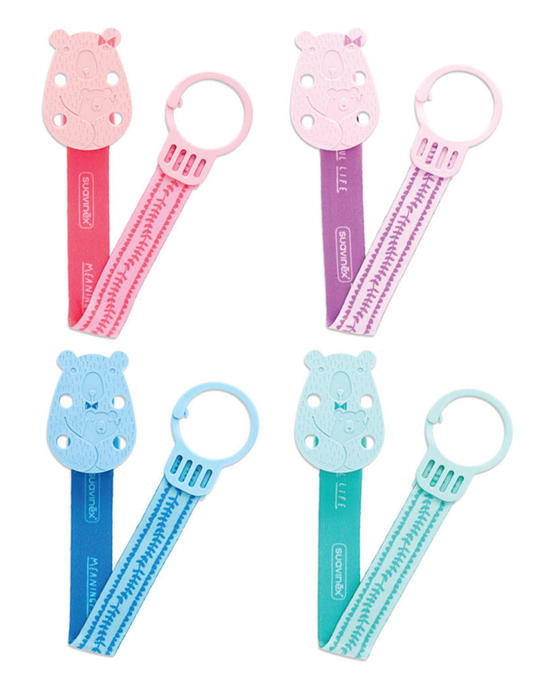 Suavinex Bear Soother Clip