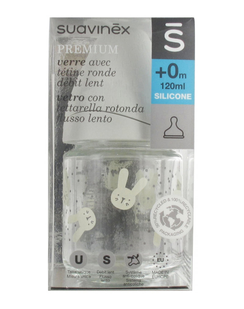 Suavinex Bonhomia Biberon 0-6 Months * 120 ML