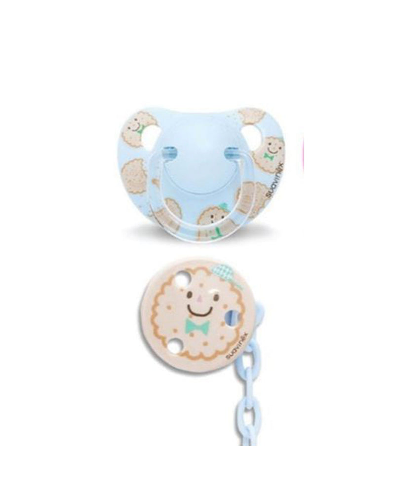 Suavinex Anatomical Soother And Clip 6-18 Months