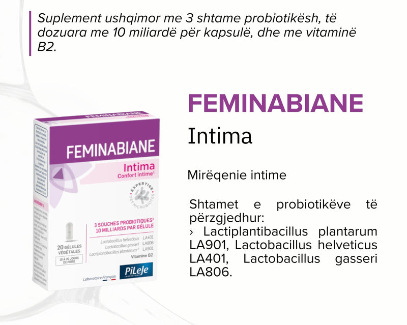 PiLeJe Femibiane Intima *20 Kapsula