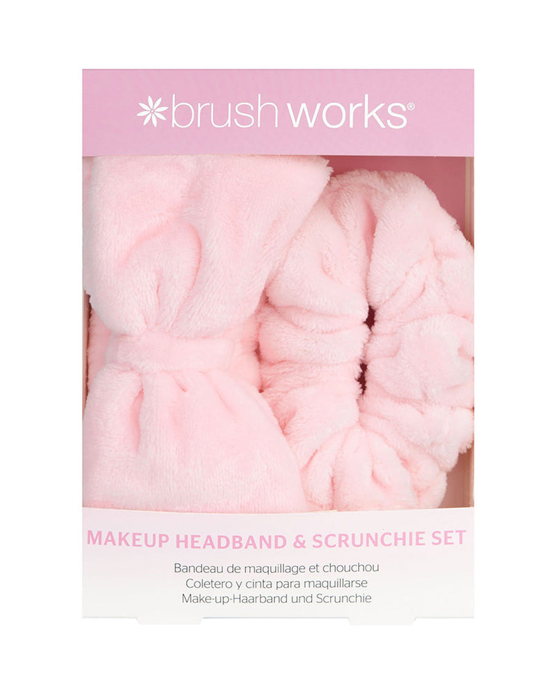 Brushworks Makeup Headband and Scrunchie Set