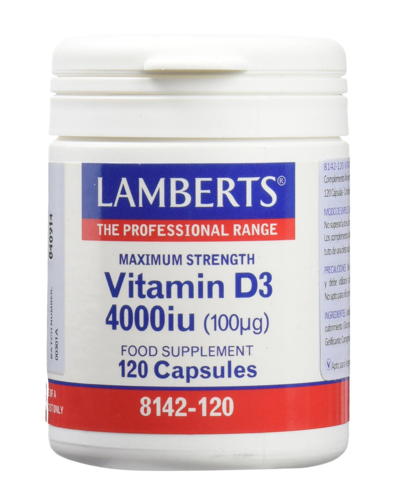 Lamberts Vitamin D3 4000 UI * 120