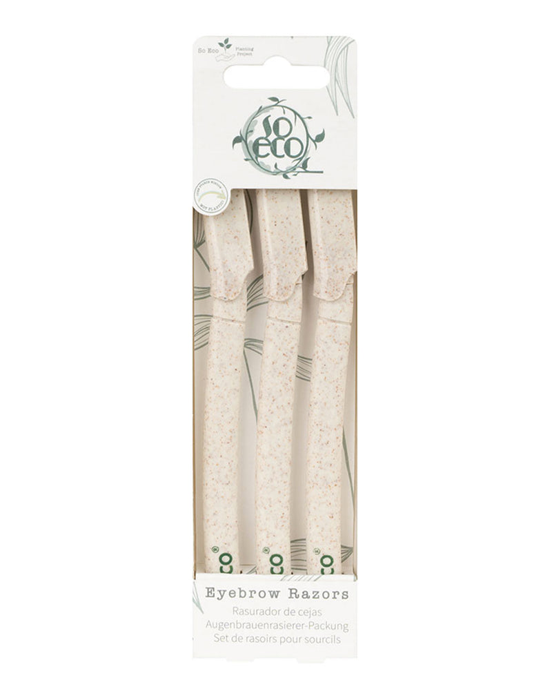 So Eco Eyebrow Razors (Pack of 3)