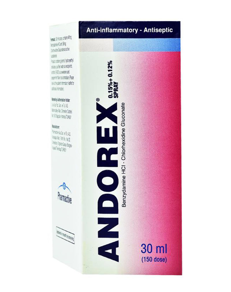 Andorex 0.15% + 0.12% * 30 ML