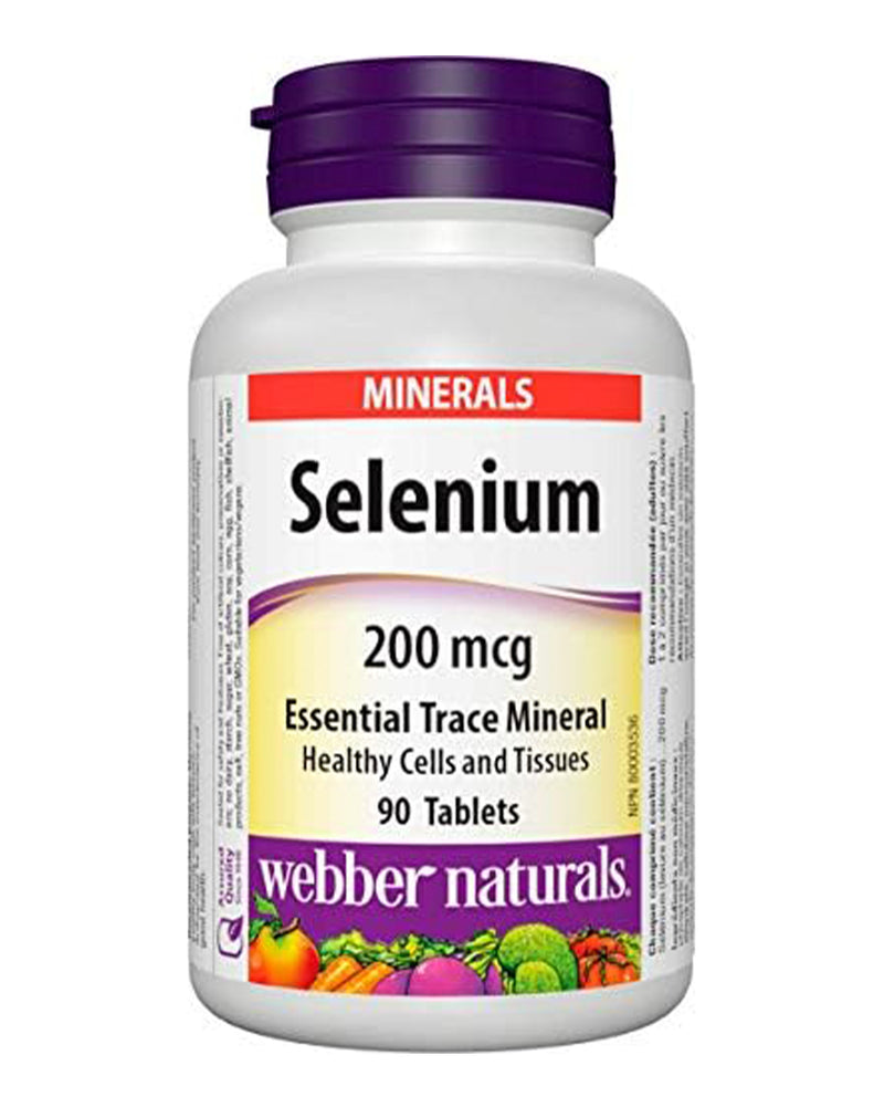 Webber Naturals Selenium 200 MCG * 90