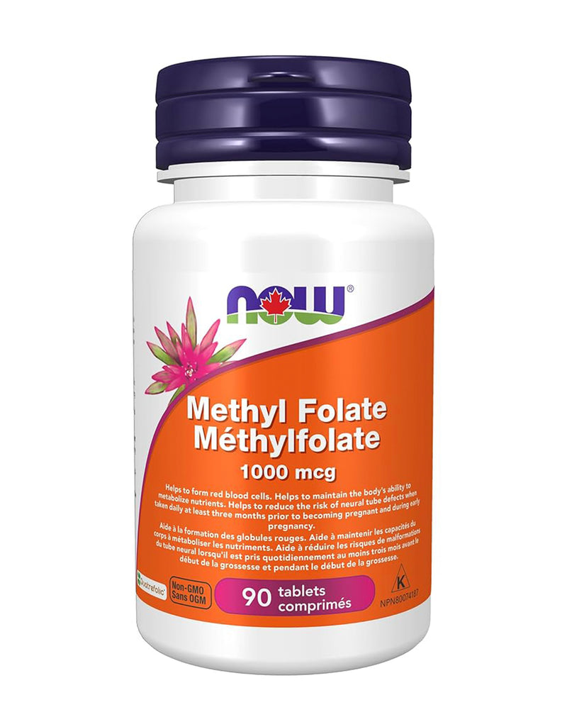 NOW Methyl Folate 1,000 MCG * 90