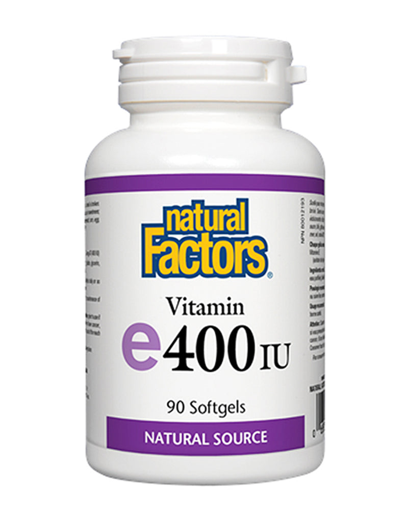 Natural Factors Vitamin E 400IU * 90