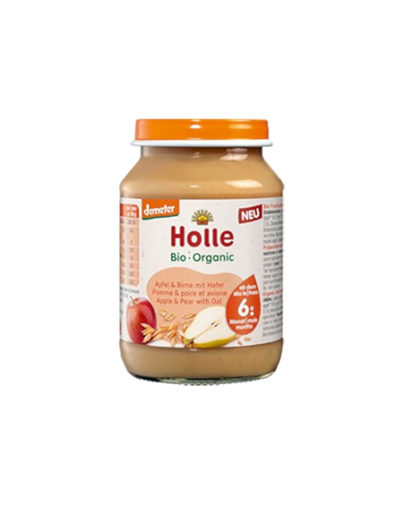 Holle Apple & Pear With Oat 6 Months + * 190 G