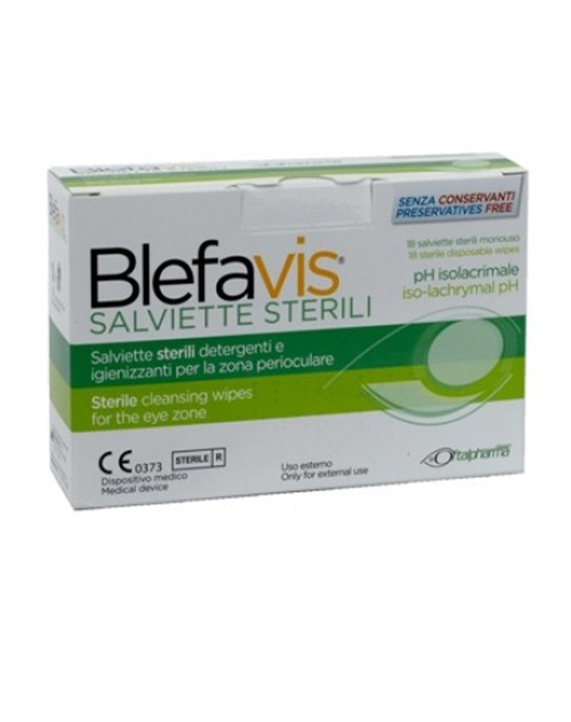 Blefavis Salviette Sterili * 18