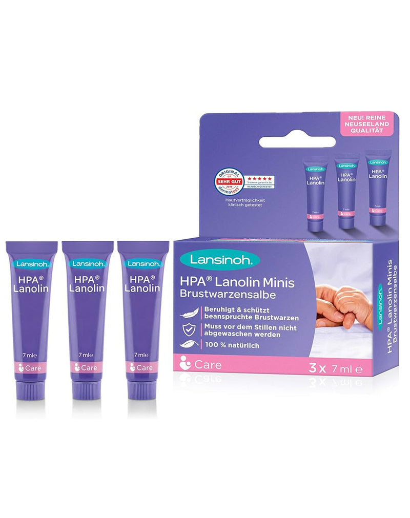 Lansinoh HPA Lanolin Minis Nipple Cream * 3