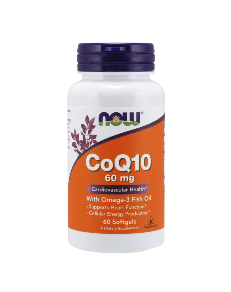 NOW CoQ10 + Omega 3 * 60