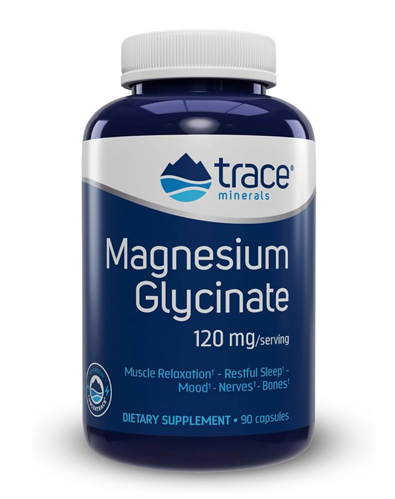 Trace Minerals Magnesium Glycinate 120 MG * 90