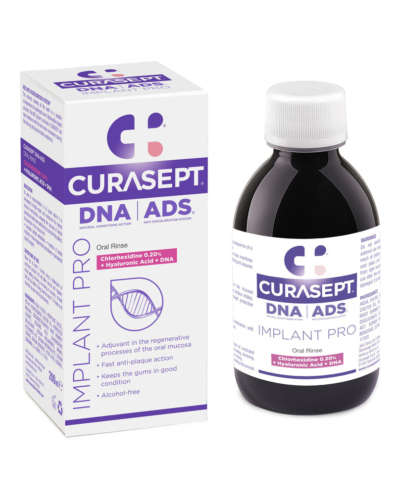 Curasept IMPLANT PRO ORAL RINSE * 200 ML