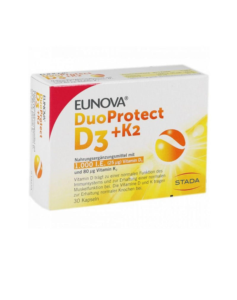 Eunova Duo Protect D3+K2 * 30