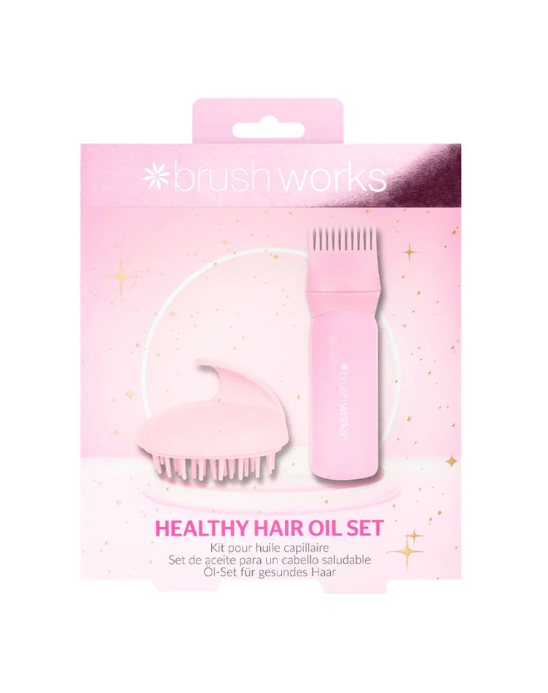 Brushworks Healthy Hair Oil Set