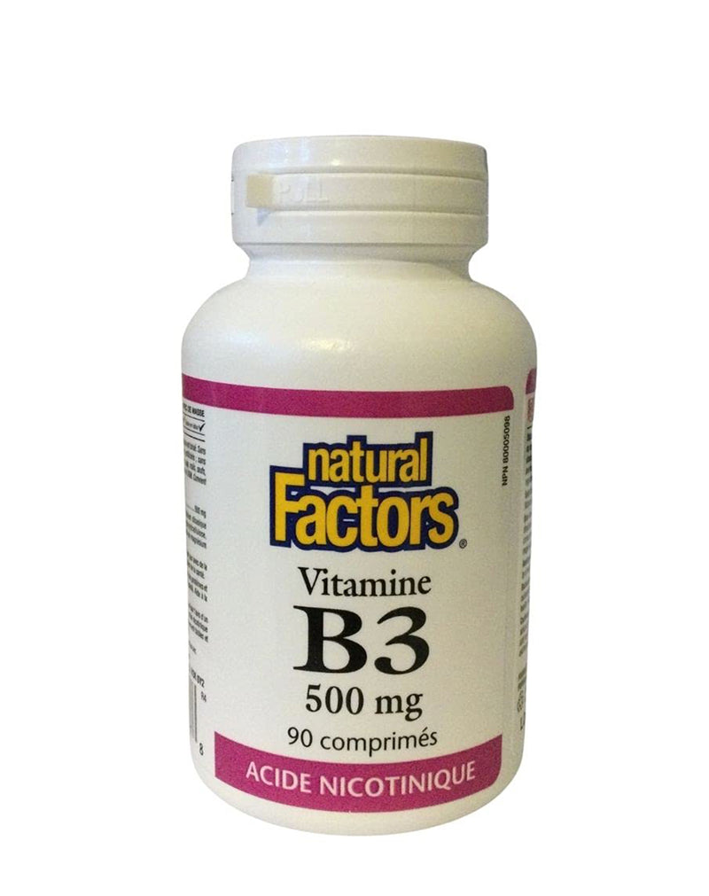 Natural Factors Vitamin B3 500 MG * 90