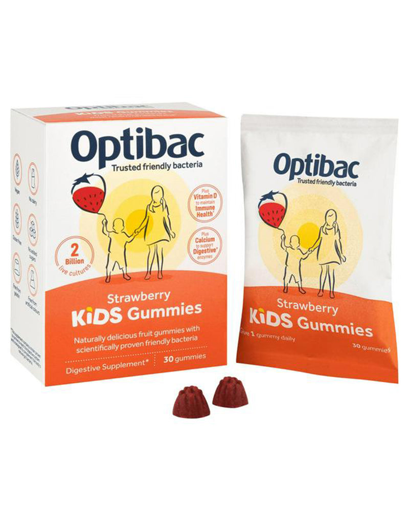 Optibac Probiotics Strawberry Kids Gummies * 30