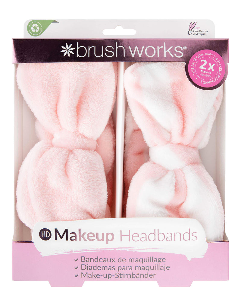 Brushworks MakeUp Headbands * 2