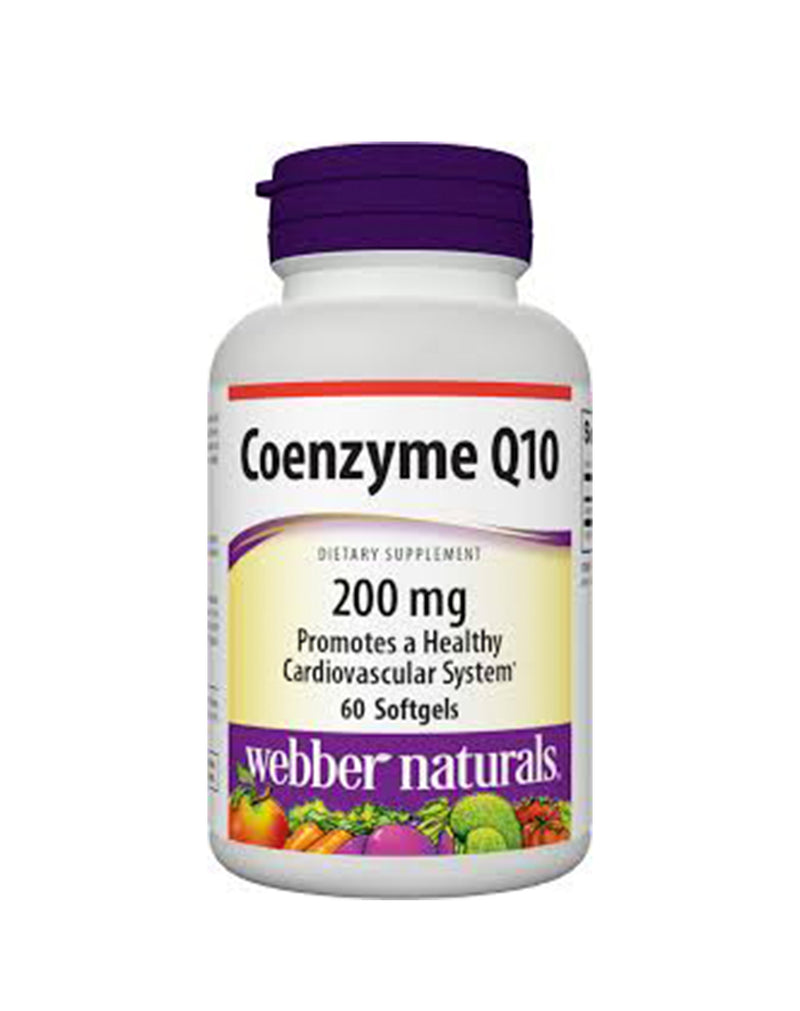 Webber Natural Coenzyme Q10 200 MCG * 60