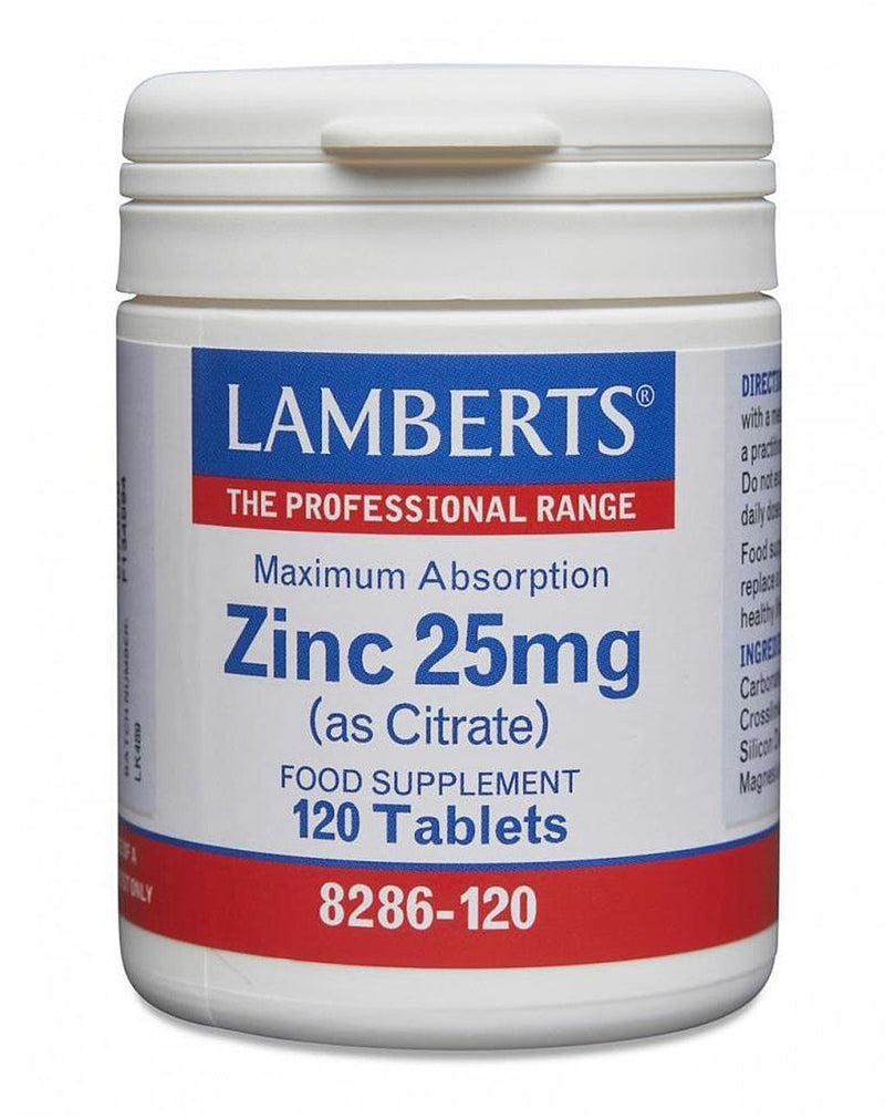 Lamberts Zinc 25 MG * 120