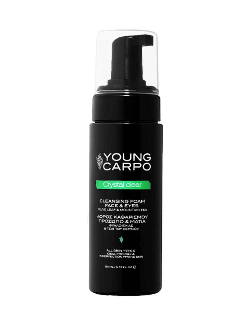 Young Carpo Crystal Clear Face & Eyes Foaming Cleanser * 150 ML