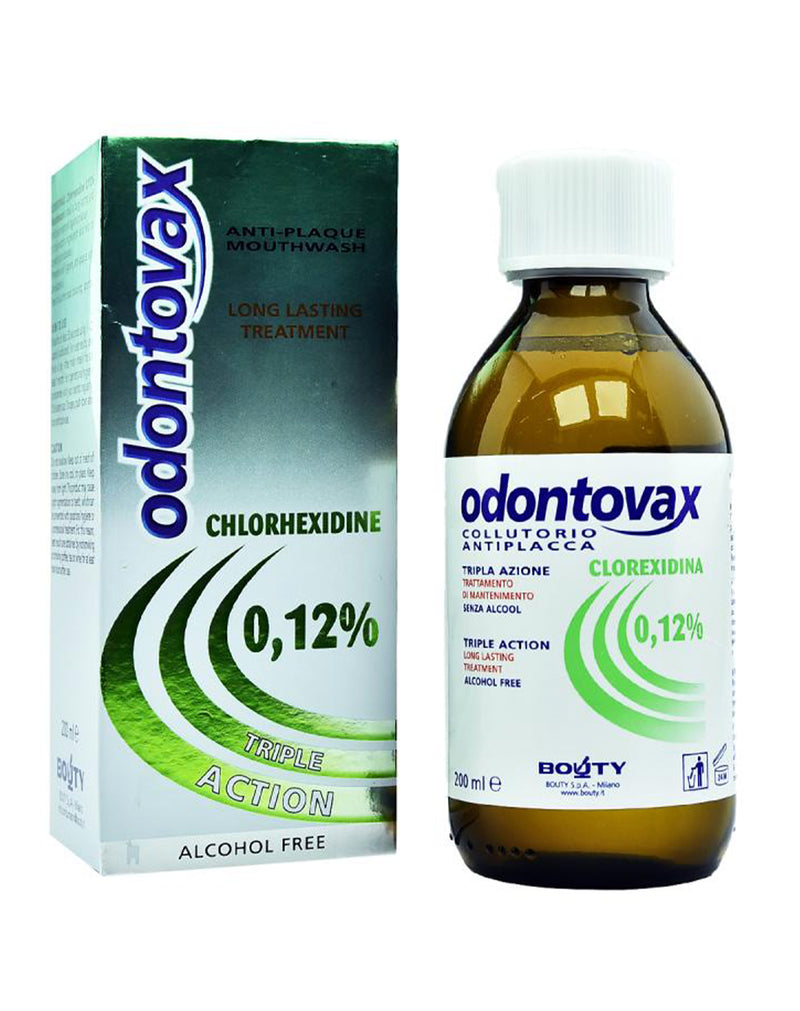 Odontovax Anti-Plaque Mouthwash Chlorhexidine * 200 ML