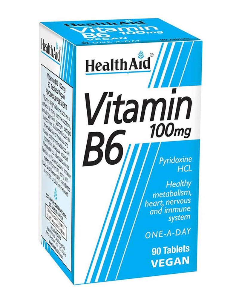 HealthAid Vitamin B6 100 MG * 90