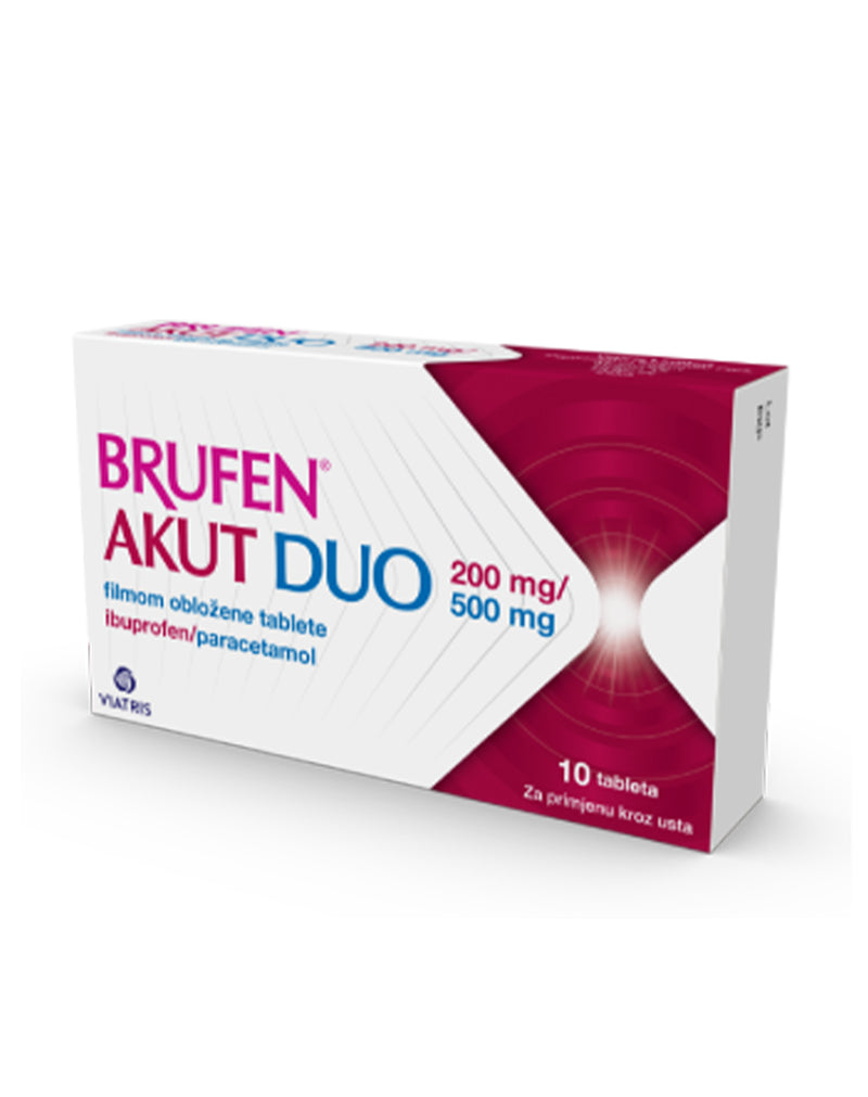 Brufen Akut Duo 200MG/500MG * 10