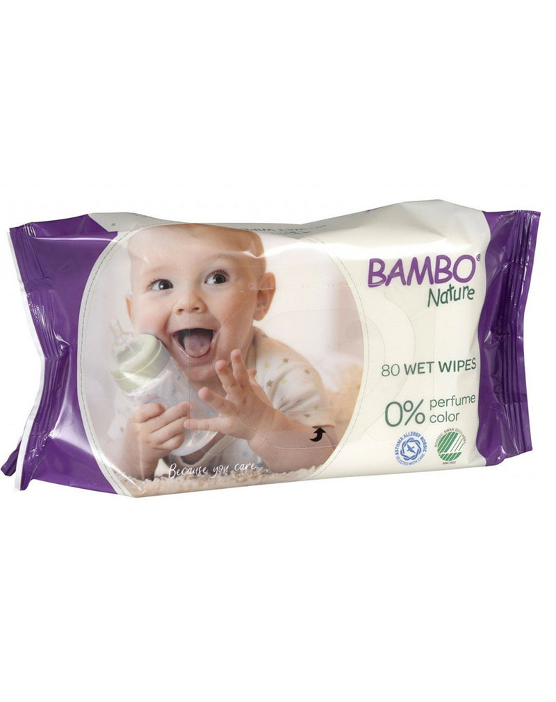 Bambo Nature Wet Wipes * 80