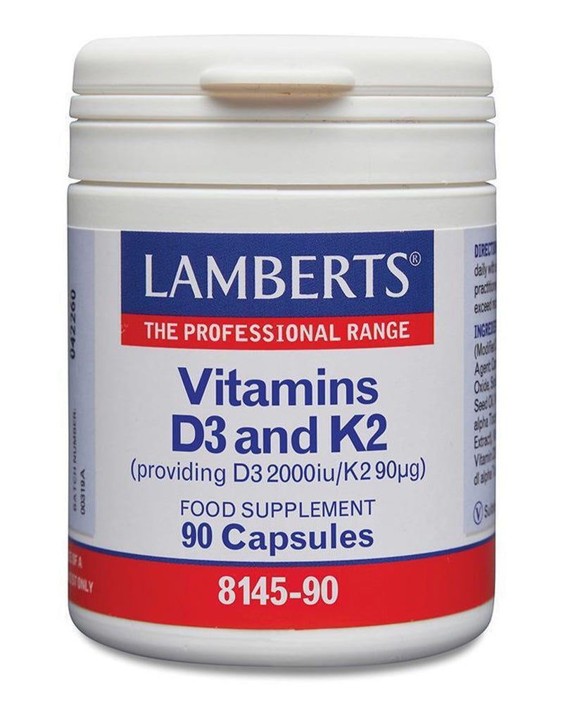 Lamberts Vitamins D3 & K2 * 90