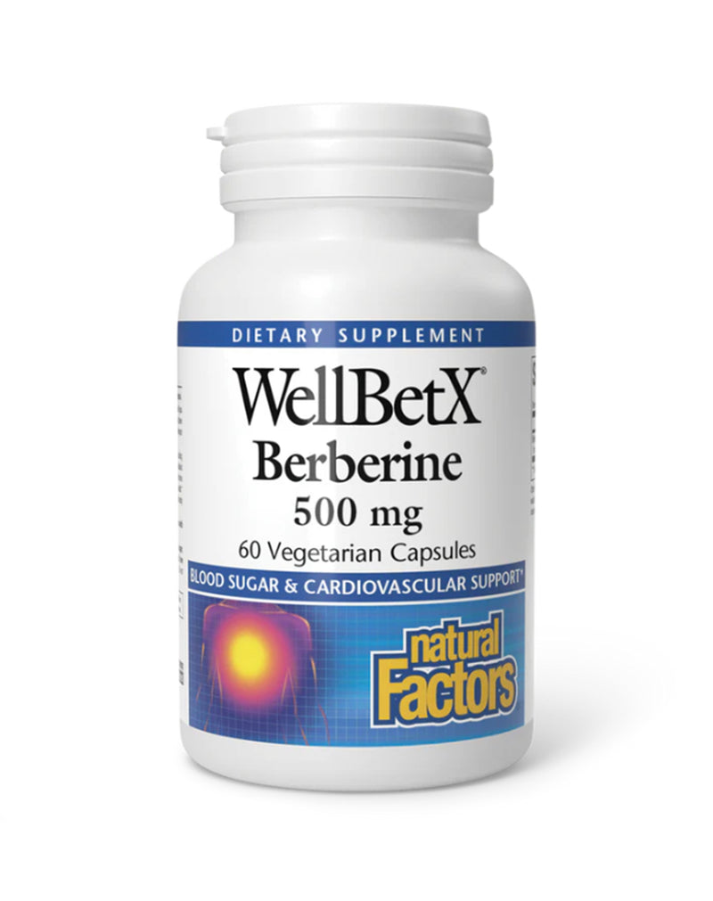 Natural Factors WellBetX Berberine 500 MG * 60