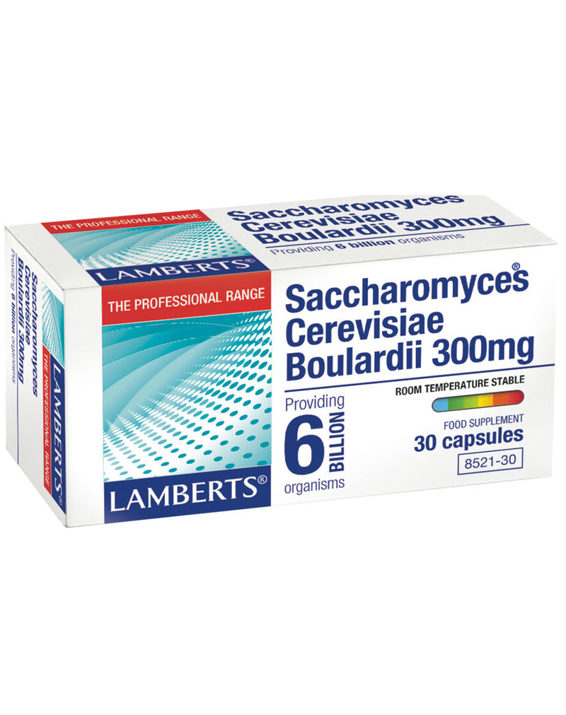 Lamberts Saccharomyces Cerevisiae Boulardii 300 MG * 30