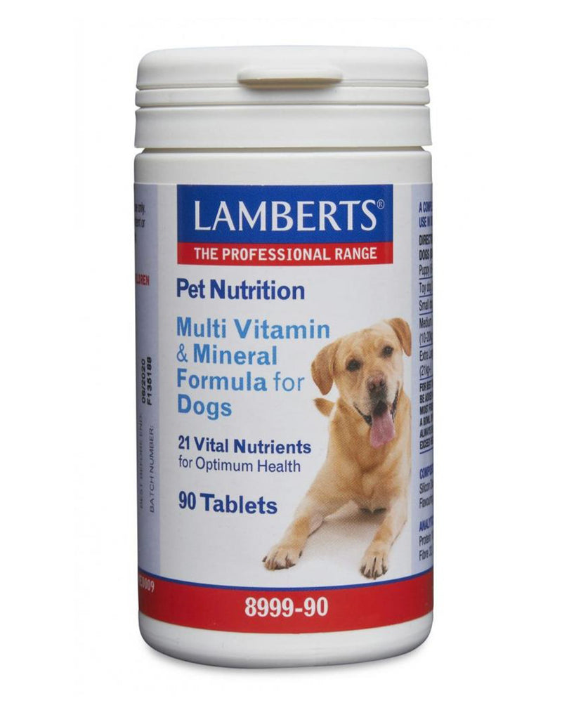 Lamberts Multi Vitamin & Mineral Formula For Dogs * 90