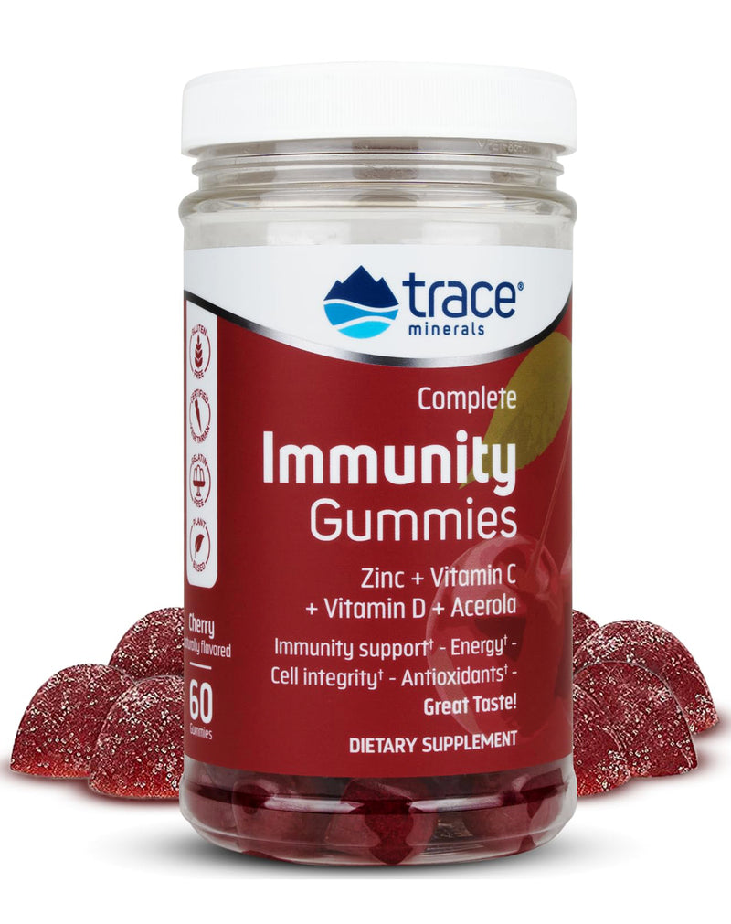 Trace Minerals Immunity Gummies * 60