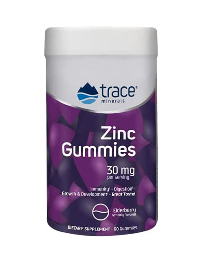 Trace Minerals Zinc Gummies 30 MG * 60
