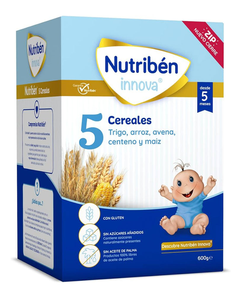 Nutriben Innova Zero 5 Cereales 6 Months + * 500 G