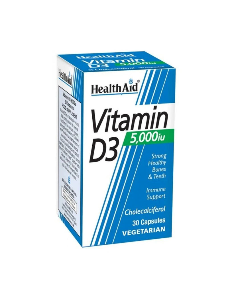 HealthAid Vitamin D3 5000 UI * 30