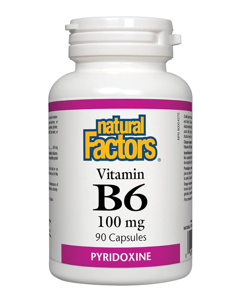 Natural Factors Vitamin B6 100 MG * 90
