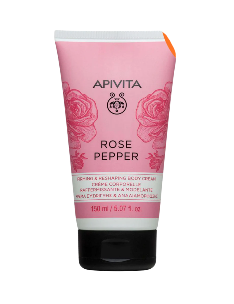 Apivita Rose Pepper Firming and Reshaping Body Cream*150 ML