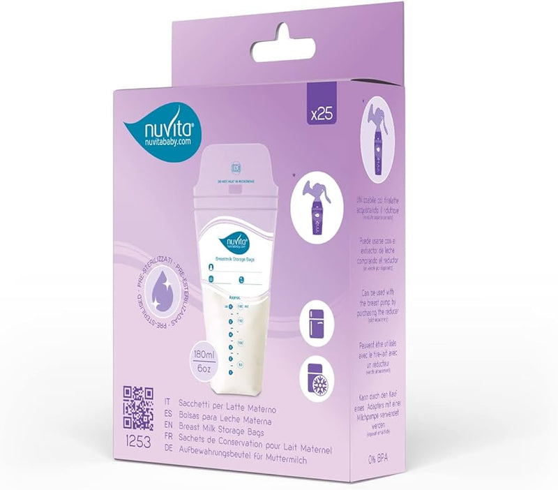 Nuvita Breast Milk Storage Pouches