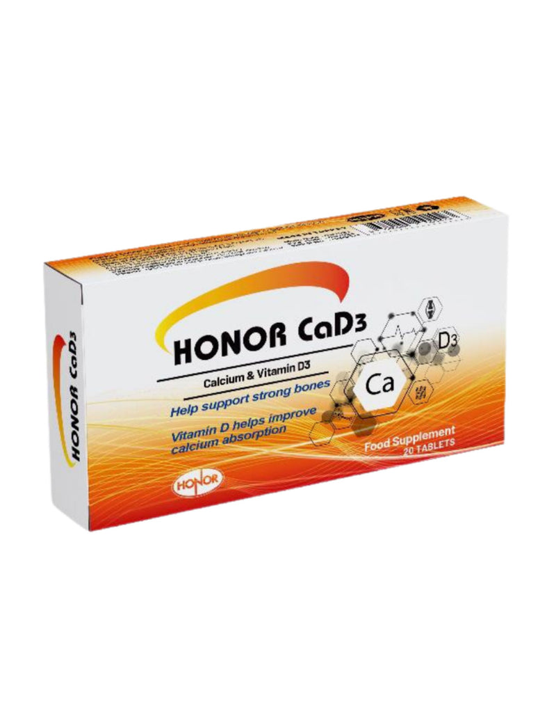 Honor Ca+D3 * 20