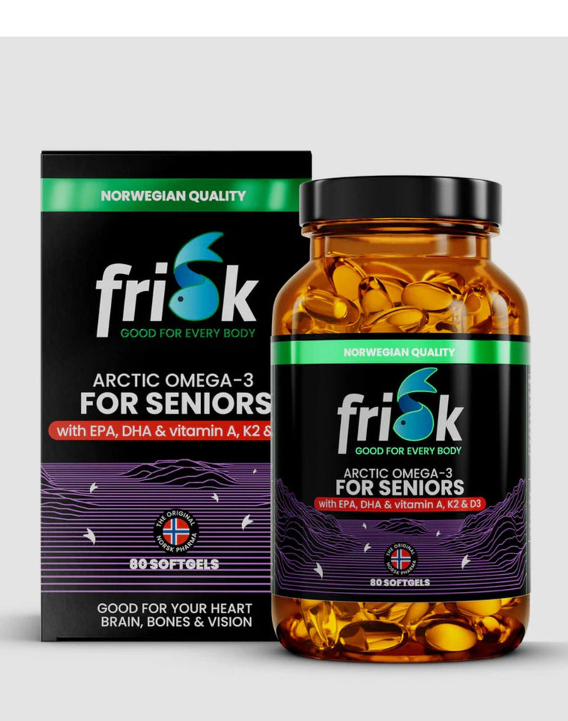 Frisk Arctic Omega-3 Seniors * 80