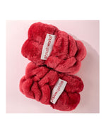 Brushworks Limited Edition Microfibre Wrist Wash Bands (Red)