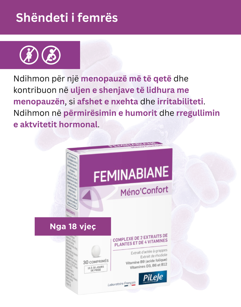 PiLeJe Feminabiane MenoConfort *30 Tableta