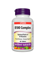 Webber Naturals B100 Complex Kt * 60