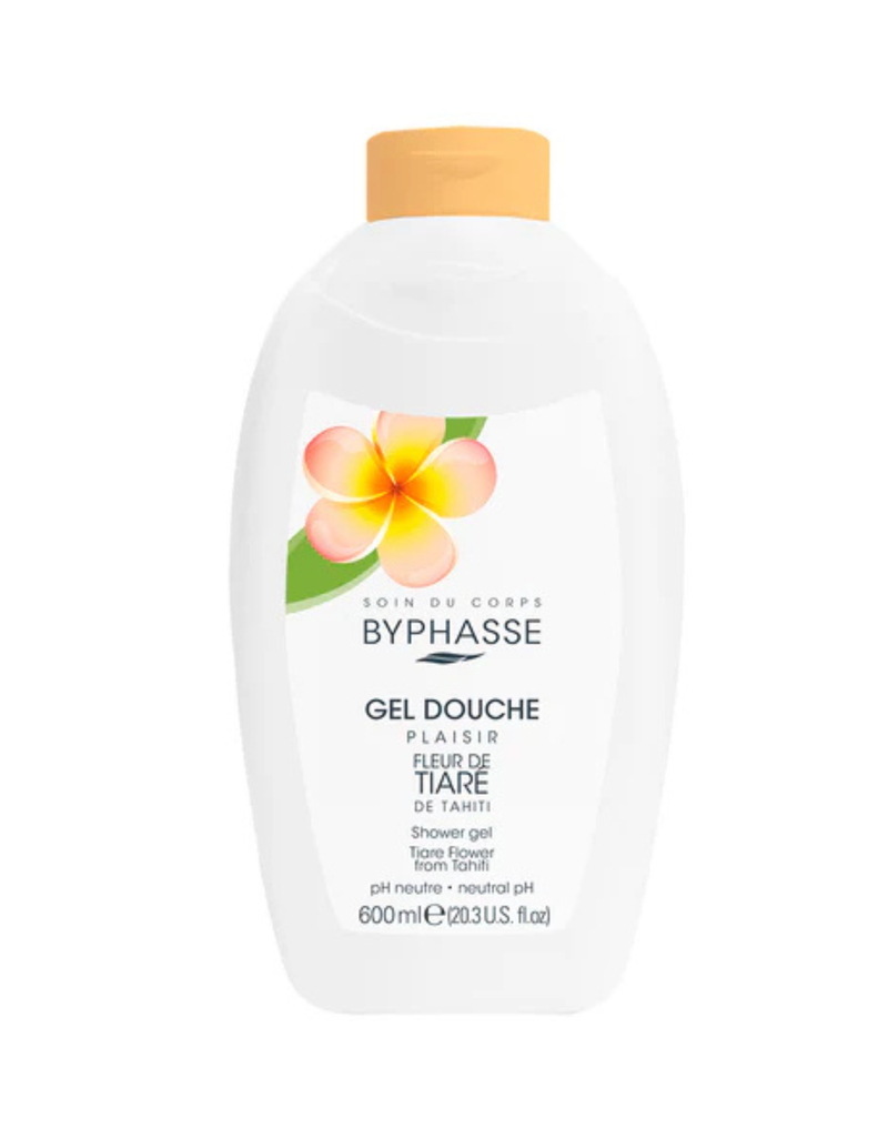 Byphasse Plaisir Shower Gel Tiare Flower 600ML